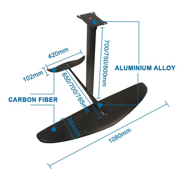 3K Foil Hydrofoil Hydro Board Surfing Part For Sale (2)