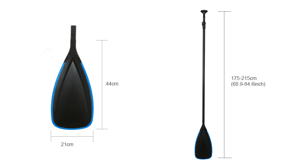 AP001 SUP Paddle Size