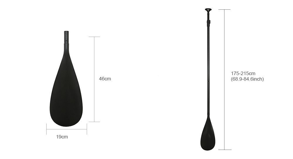 Ap007 Standup Paddle Board Paddle Size