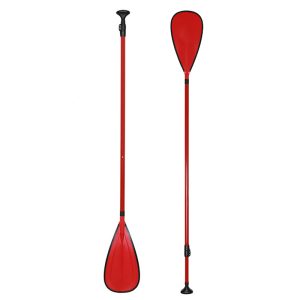 Red Stand Up Paddle Fiberglass 3-Piece Adjustable (4)