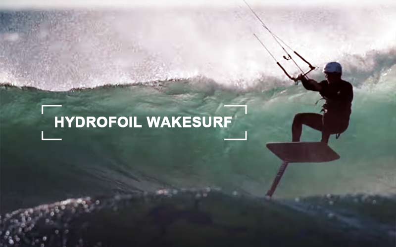 Hydrofoil Wakesurf An Incredible Funny Water Sport