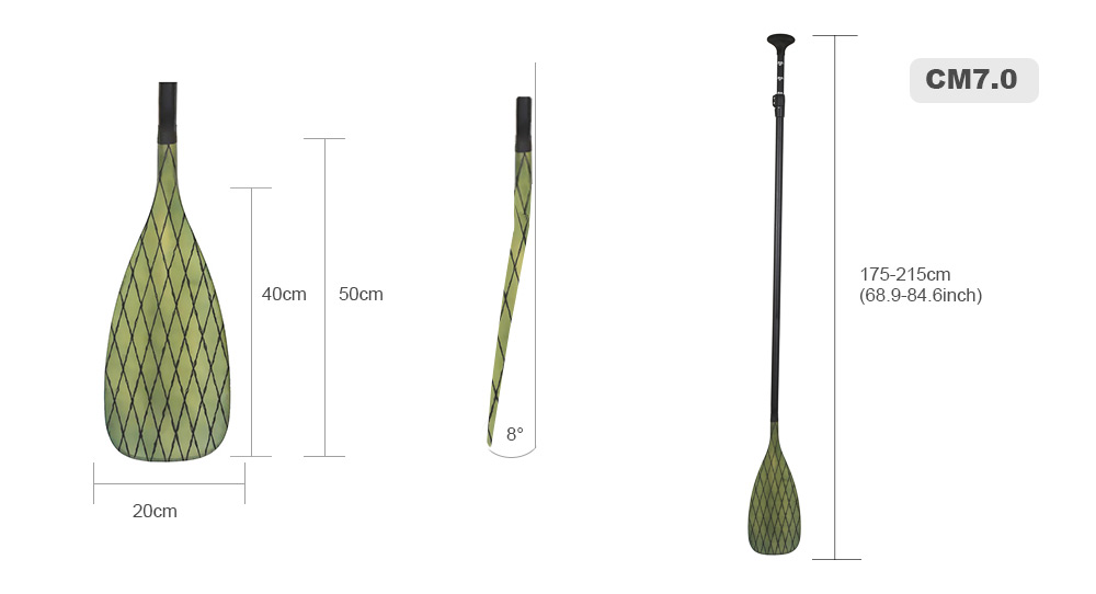 Paddleboard Oar Size