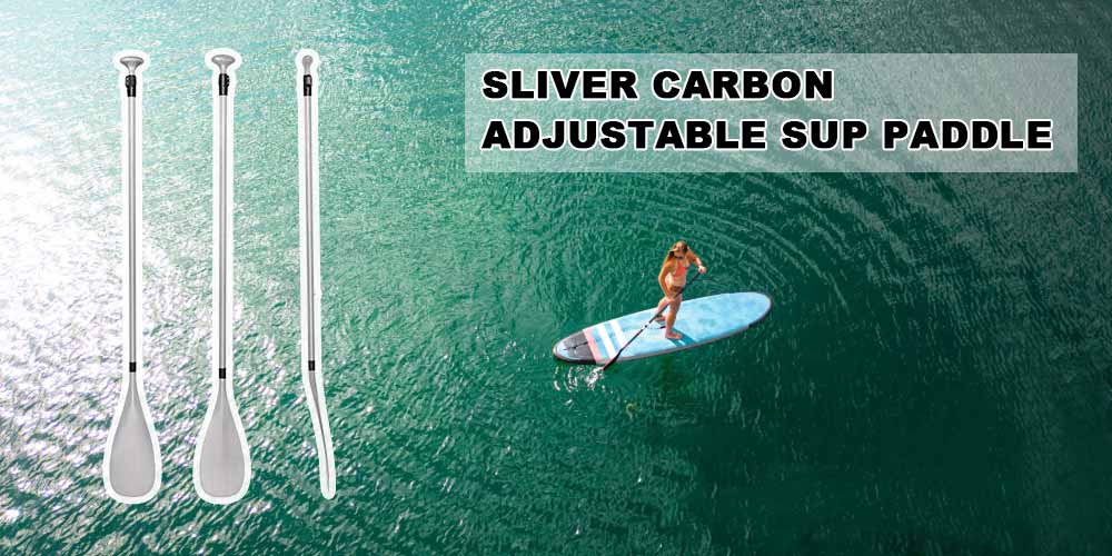 Sliver Carbon SUP Paddle Banner