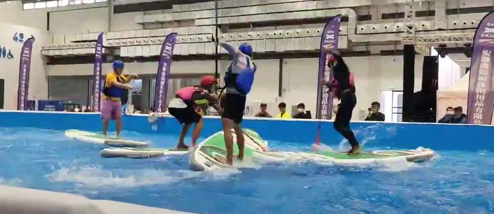 Stand Up Paddle Polo Skill and technology