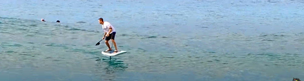 Stand Up Paddle Foiling Another Funny Sports for SUP (2)