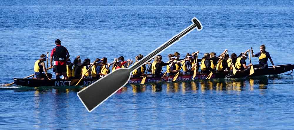 carbonfiber dragon boat paddle