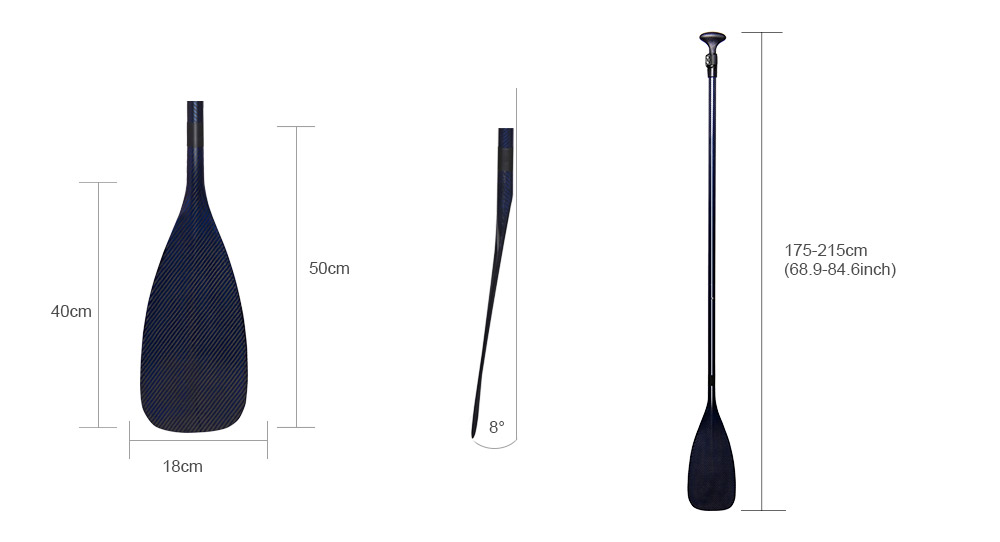 CC7.0BM3KT SUP Paddle Size