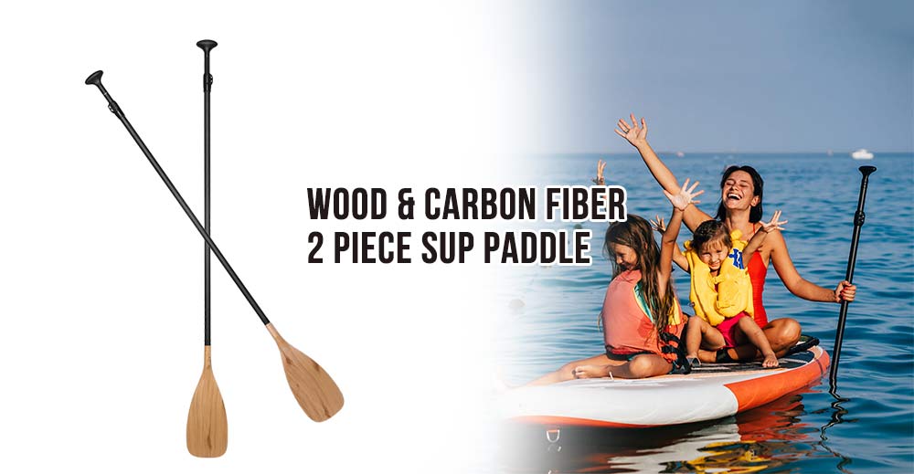 LWC7.0 Carbon & Wood Stand Up Paddle