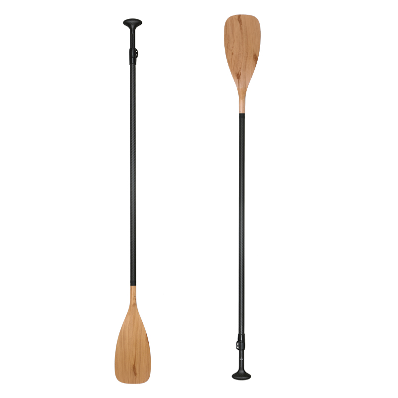 Light Wood Sup Paddle 2 Piece Wholesale for Stand UP Board