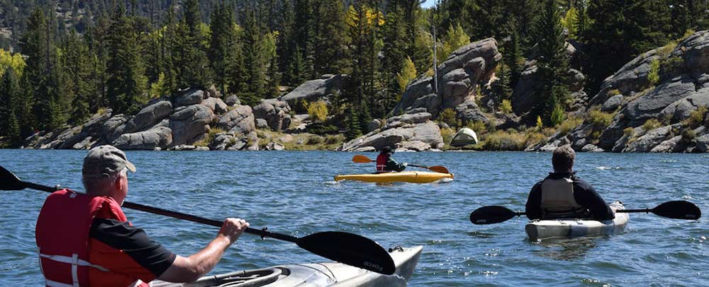 Paddling A Kayak (1)