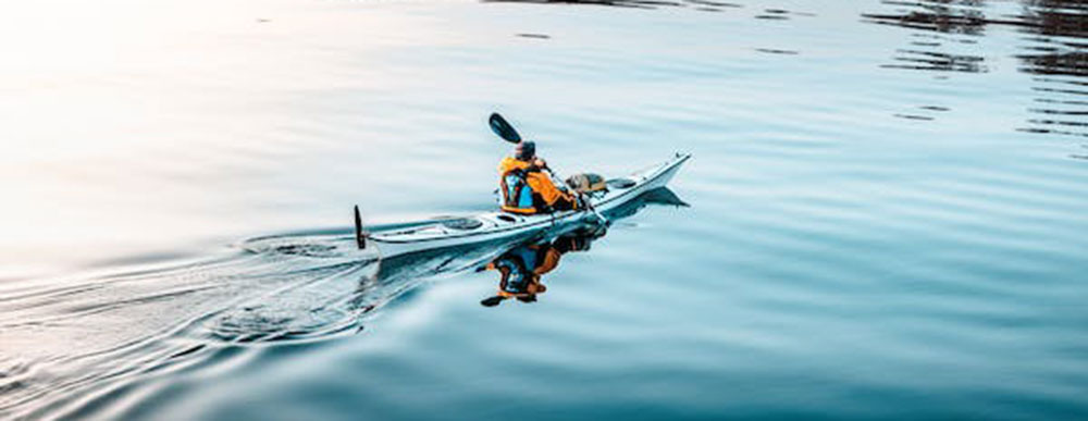 Paddling A Kayak (3)