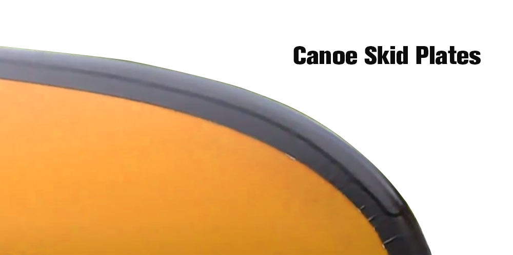 Adding Skid Plates on Whitewater canoe