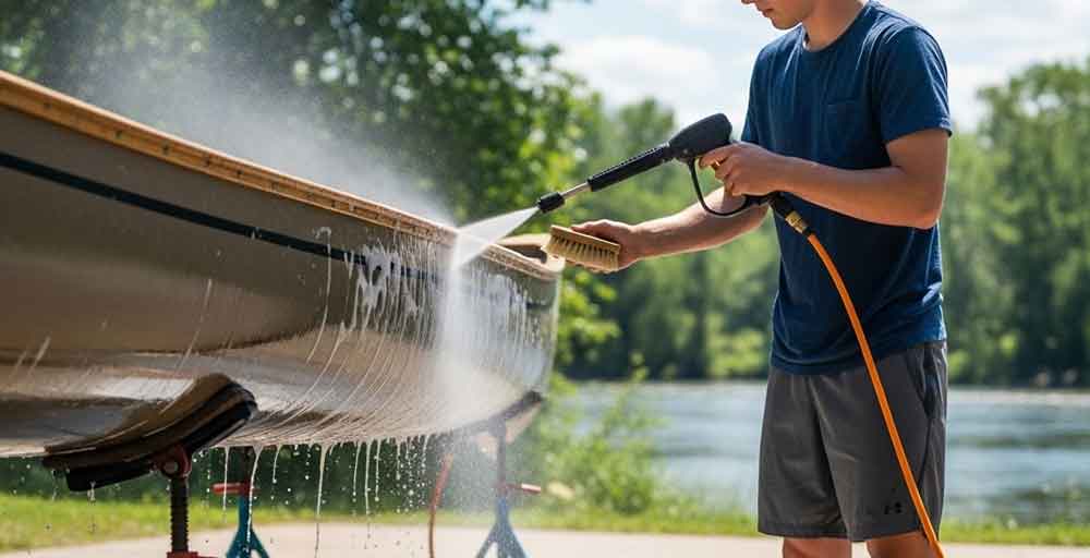 Cleaning Your Whitewater Canoe