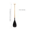 Carbon Fiber & Wood Canoe Paddle Size