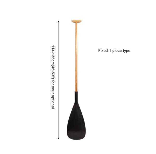 Carbon Fiber & Wood Canoe Paddle Size