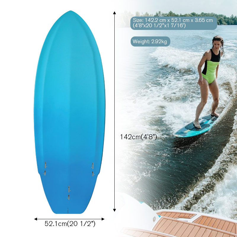 Wake Surfboard size