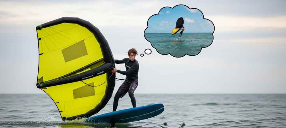 wing foiling mistake Choosing the Wrong Gear