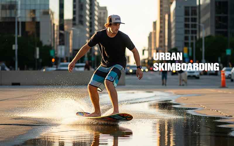 Urban Skimboarding