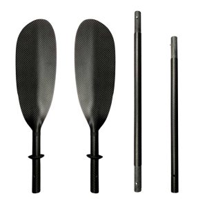 Portable 4 Piece Carbon Kayak Paddle