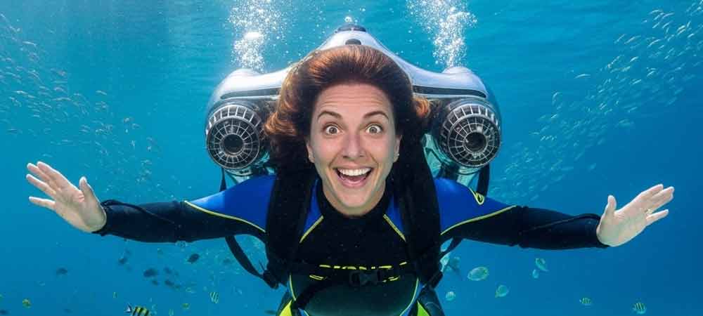 Benefits of Using an Underwater Jetpack