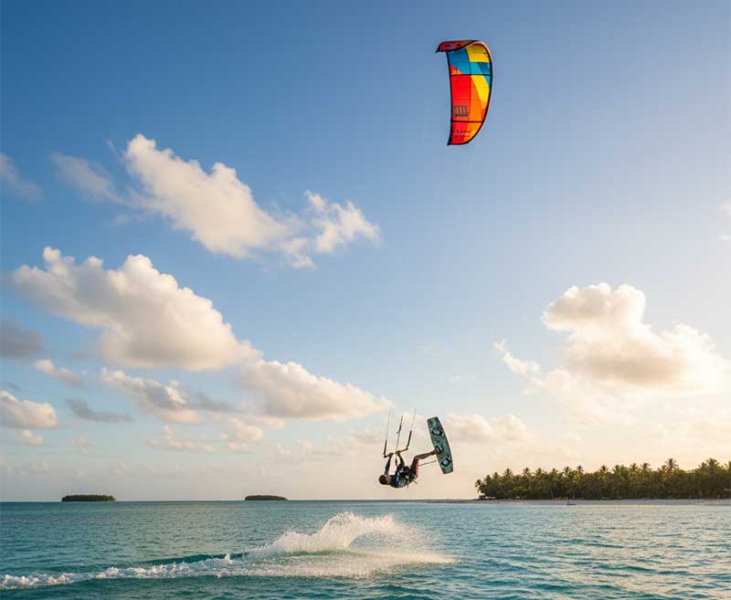 Kite Surf Jump