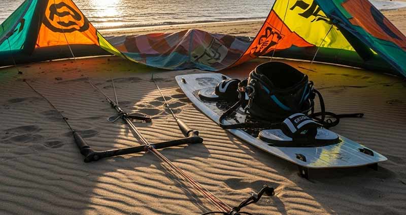 Kite surfing gears