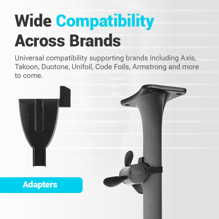 Compatible with Axis, Duotone, Takoon, Unifoil, etc. foils brands