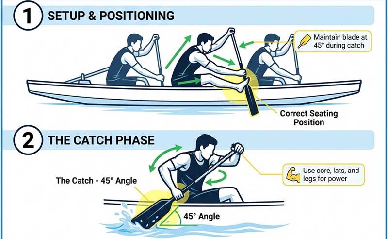 Dragon Boat Paddle Technique