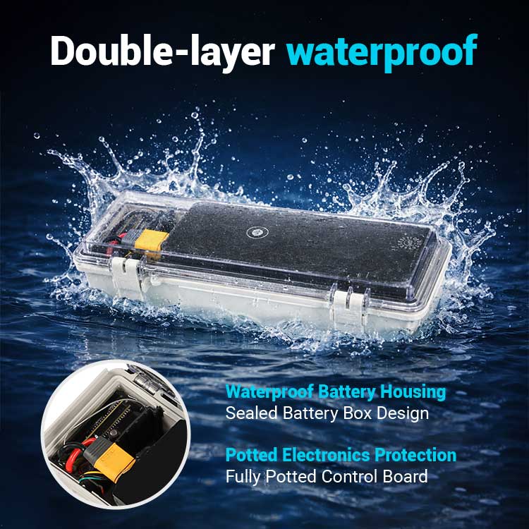 IP68 grade electric foil Battery
