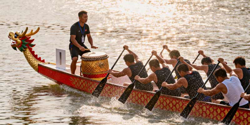 Dragon Boat Paddle racing