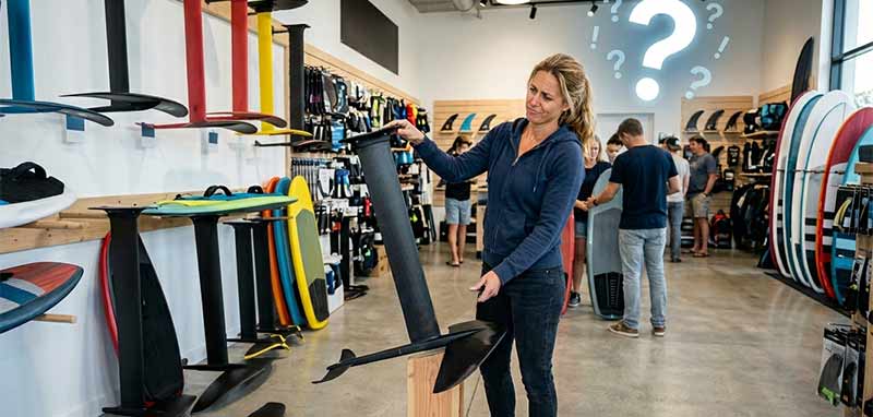 Hydrofoil cost to choose a hydrofoil