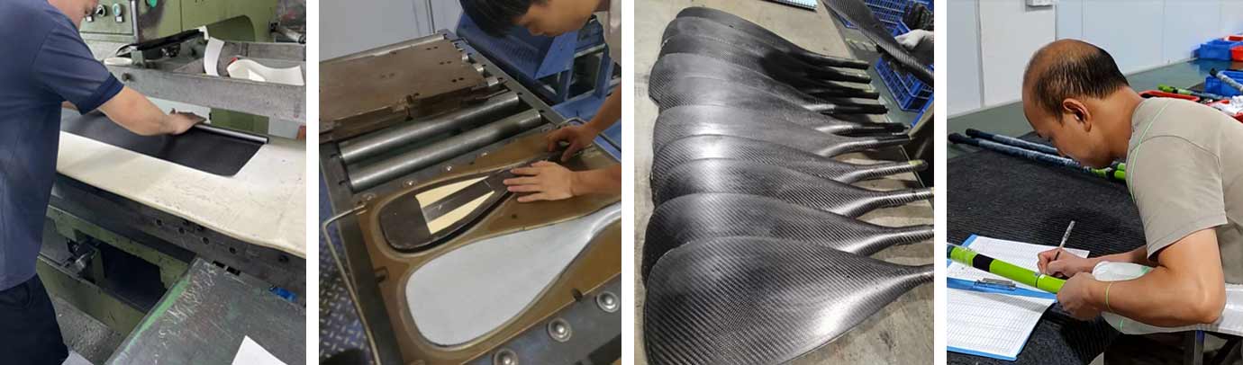 carbon fiber paddle Manufacturing process